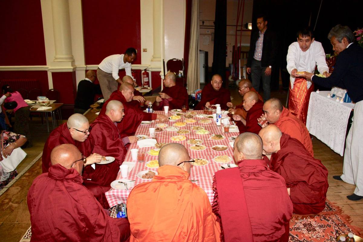 29th Kahtina Ceremony of Tisarana Vihara.